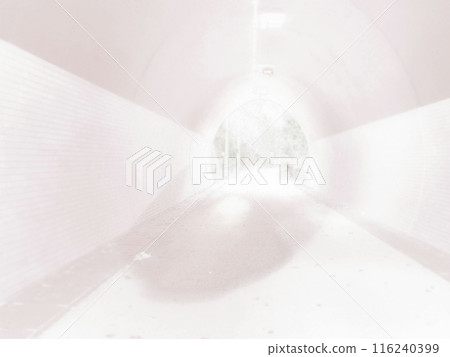 A small tunnel in the suburbs of Tokyo. Illustrated photo. 116240399