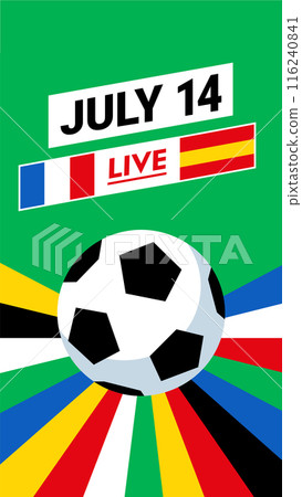 Football euro championship 2024. Soccer cup banner. Football euro championship 2024. Soccer cup banner. 116240841
