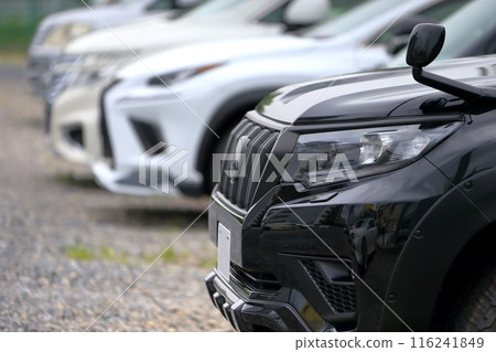 停放的客車影像 停放的客車影像 116241849