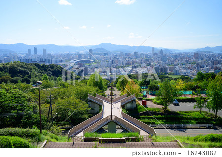 View of Hiroshima cityscape from Ryuo Park View of Hiroshima cityscape from Ryuo Park 116243082