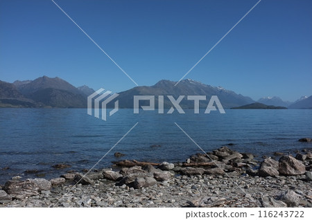 Lakeside Photo of Lake Wakatipu and The Remarkables in Glenorchy New Zealand 116243722