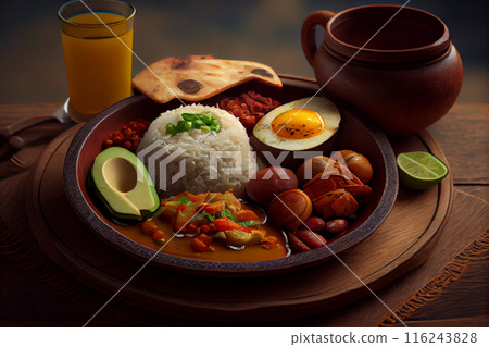 egg, food, rice 116243828