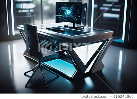 Luxurious modern Futuristic office table 116243865