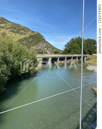 Photo of Mataura River in Southland Region of the South Island of New Zealand 116243903