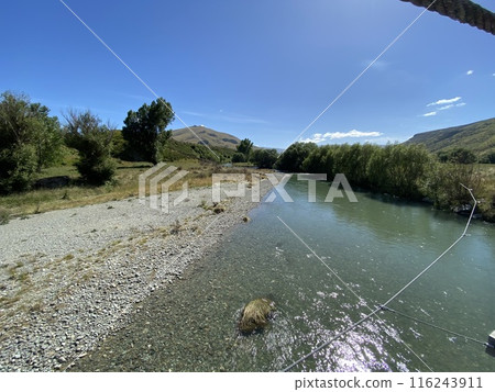 Photo of Mataura River in Southland Region of the South Island of New Zealand 116243911