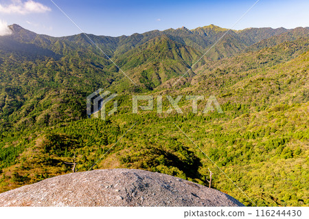 From Taiko Rock, Yakushima National Park, Marine Alps (Autumn) 116244430