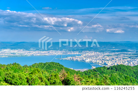 從京都比叡山眺望琵琶湖 116245255