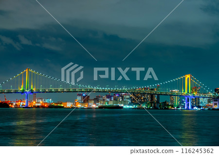 彩虹橋夜視圖 116245362