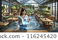 Women working at venture companies 116245420