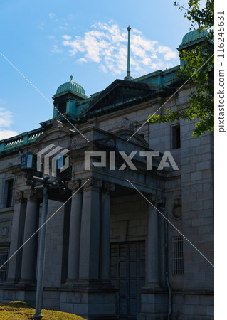 Bank of Japan Osaka branch and the blue sky of early summer 116245631