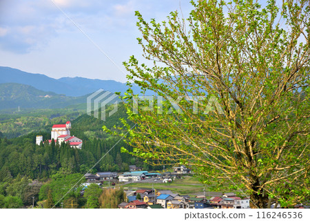 [岐阜縣] 福岡、中津川市的清新綠色風景 116246536