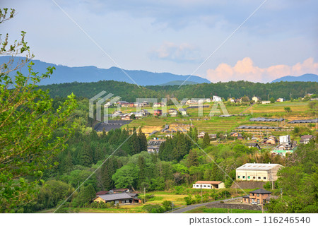 [岐阜縣] 福岡、中津川市的清新綠色風景 116246540