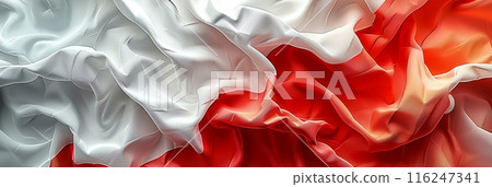 Red and white paper abstract background Red and white paper abstract background 116247341