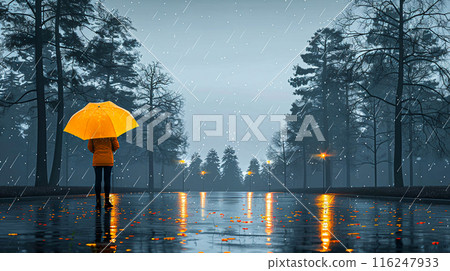 Crisis Communication Weather Alert Flat Design Animation in Split-Complementary Colors 116247933