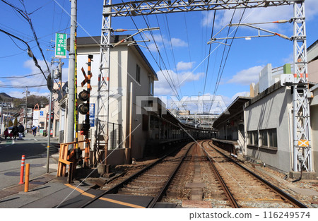 阪急寶塚線 目布神社站內 116249574