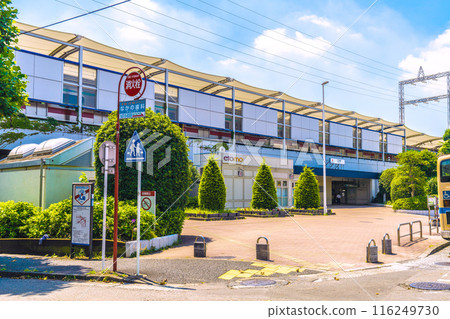 日本橫濱市景，俯瞰東急江田站西口等=4日 116249730