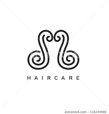 hair logo icon vector concept design template hair logo icon vector concept design template 116249986