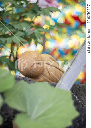 Lying Jizo statue Lying Jizo statue 116250557