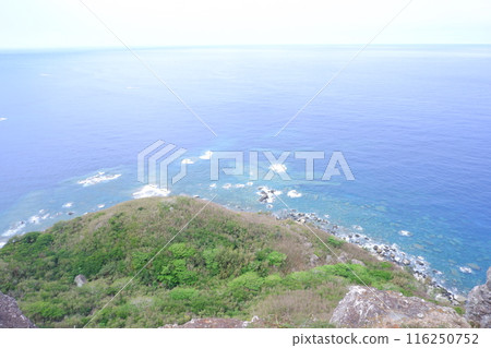 小笠原群島的大海和島嶼 小笠原群島的大海和島嶼 116250752