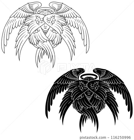 Angelic oster of the catholic religion 116250996