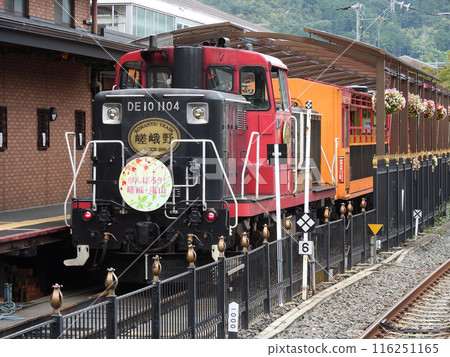 Sagano卡車火車 116251165