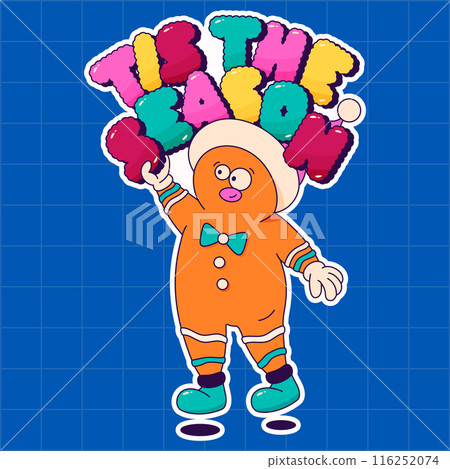 Noel color character. Noel color character. 116252074
