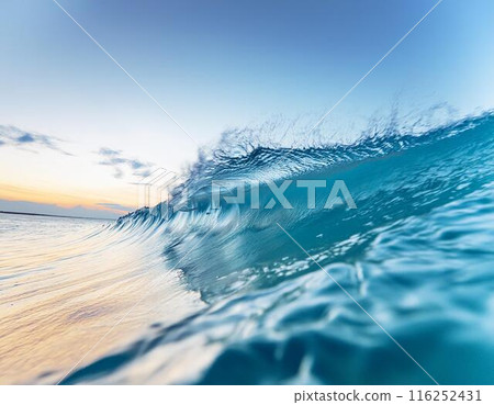 Super close up of the waves 116252431
