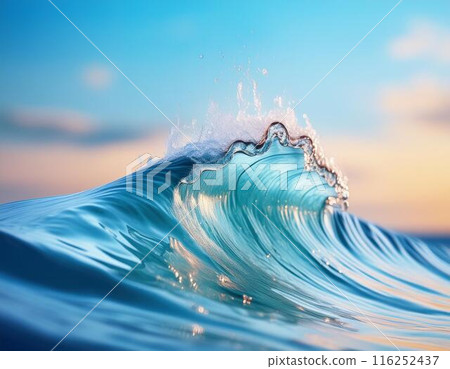 Super close up of the waves 116252437