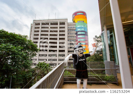 基隆塔的吉祥物,基隆,台灣北部港口城市 基隆塔的吉祥物,基隆,台灣北部港口城市 116253204