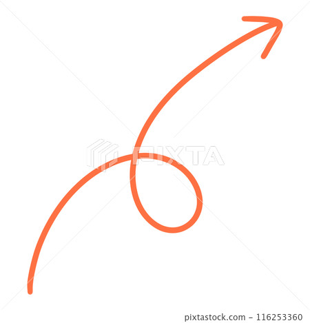 Orange Curved Arrow illustration Curve Arrow Wave Arrow Wavy Arrow Design Orange Curved Arrow illustration Curve Arrow Wave Arrow Wavy Arrow Design 116253360