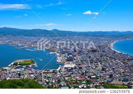 從函館山眺望函館市 116253978