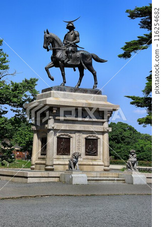 Watching over the city of trees, Sendai, from Aoba Castle... "Statue of Date Masamune on Horseback" Watching over the city of trees, Sendai, from Aoba Castle... "Statue of Date Masamune on Horseback" 116254682