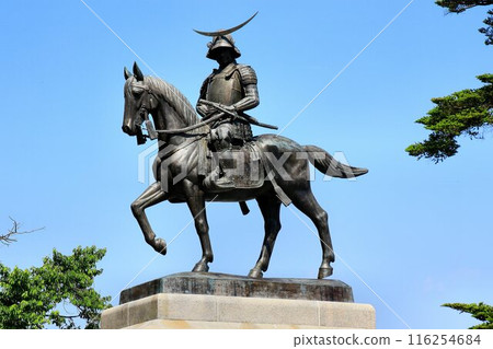 Watching over the city of trees, Sendai, from Aoba Castle... "Statue of Date Masamune on Horseback" Watching over the city of trees, Sendai, from Aoba Castle... "Statue of Date Masamune on Horseback" 116254684
