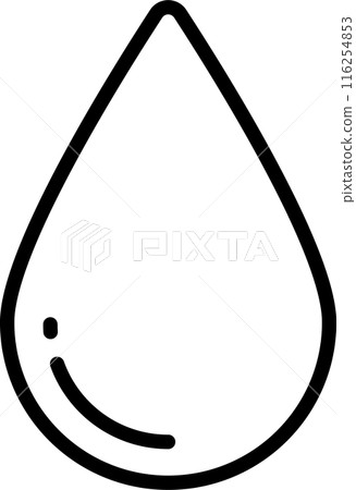 water drop icon 116254853