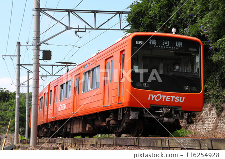 [IY] Iyotetsu Suburban Line 610 Series Train (Takahama Line⇔Yokogawara Line) 116254928
