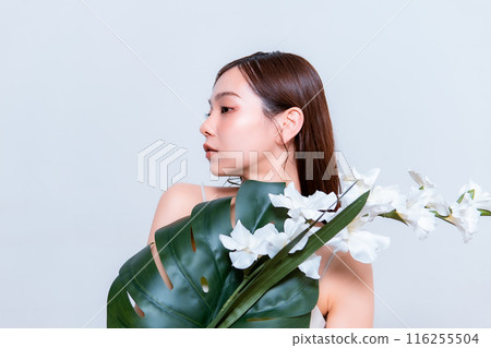 女裝/美容/植物/綠色 116255504