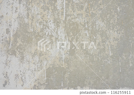 Painted gray grungy concrete background texture. Abstract wallpaper, shabby aged stone wall Painted gray grungy concrete background texture. Abstract wallpaper, shabby aged stone wall 116255911