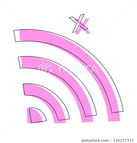 Wifi internet icon in comic style, Wifi router icon cartoon vector Wifi internet icon in comic style, Wifi router icon cartoon vector 116257315
