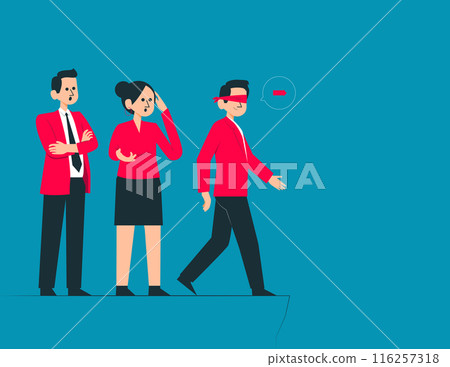 Lack of leadership vector concept Lack of leadership vector concept 116257318
