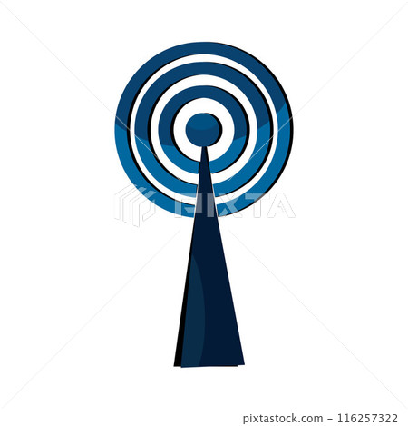 Wifi internet icon in comic style, Wifi router icon cartoon vector Wifi internet icon in comic style, Wifi router icon cartoon vector 116257322