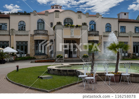 Architechture and a park, Piestany, Slovakia 116258078