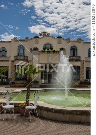 Architechture and a park, Piestany, Slovakia 116258079