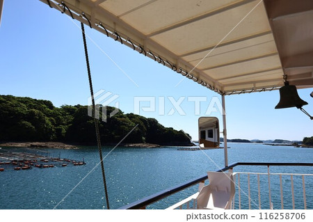 [長崎縣] 九十九島珍珠海洋度假村 從九十九島遊船「珍珠女王號」眺望 116258706