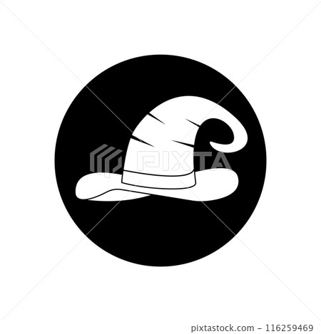 Wizard cap character logo Wizard cap character logo 116259469