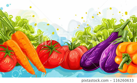 Fresh vegetables 116260633