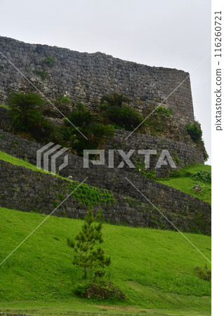 Katsuren Castle 105 Third enclosure stone wall Katsuren Castle 105 Third enclosure stone wall 116260721