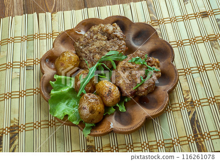 German Meat Patties 116261078