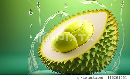 CG illustration: Durian image 116261961