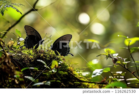 Butterflies in Forest Light 116262530
