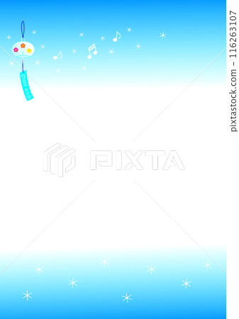 Wind chimes, sky and sea 116263107